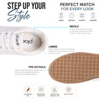 PLAE - Nivo Men Lace Up Casual Sneaker – White