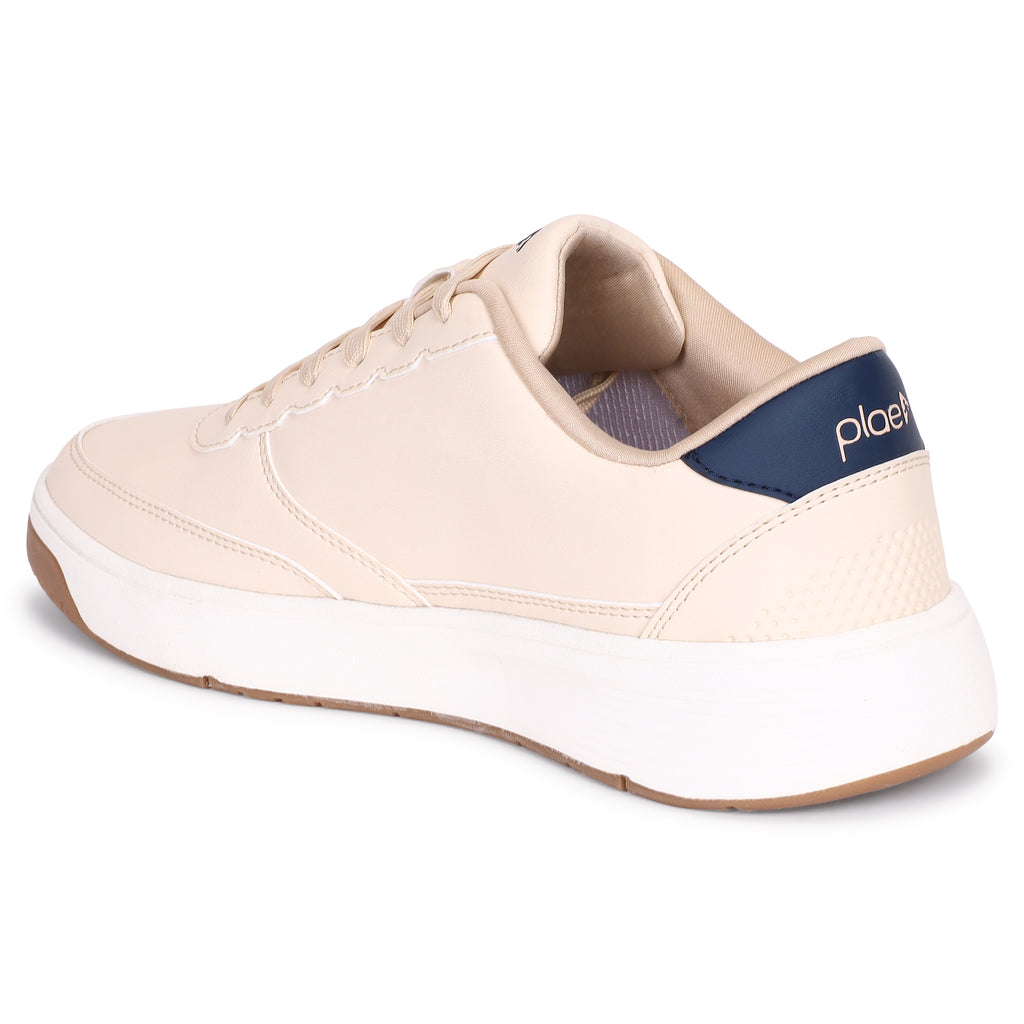 PLAE - Jax Men Lace Up Casual Sneaker – Beige