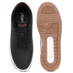 PLAE - Jax Men Lace Up Casual Sneaker – Black