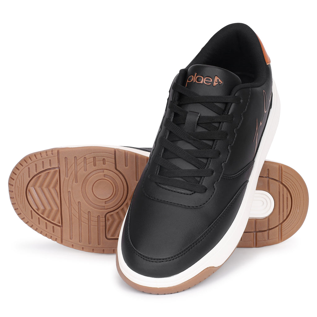 PLAE - Jax Men Lace Up Casual Sneaker – Black