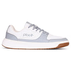 PLAE - Echo Men Lace Up Casual Sneaker – White/Grey