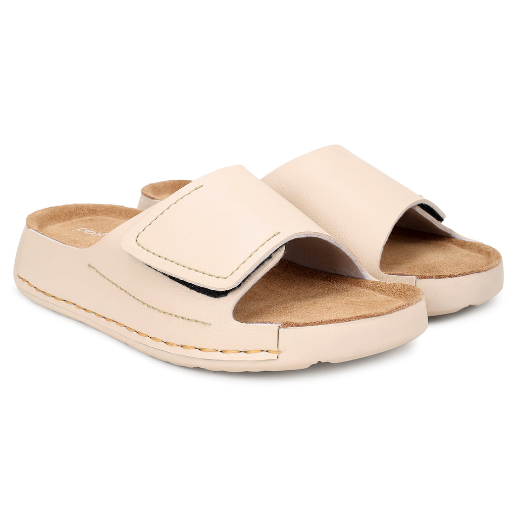 PLAE - Float Women Casual Slider – Beige