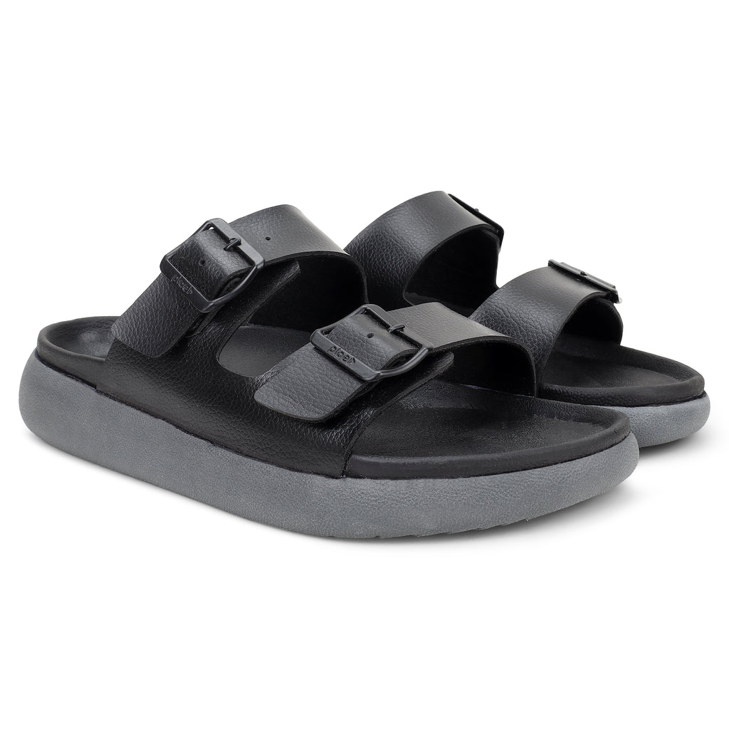 PLAE - Pace Men Casual Slipper – Black