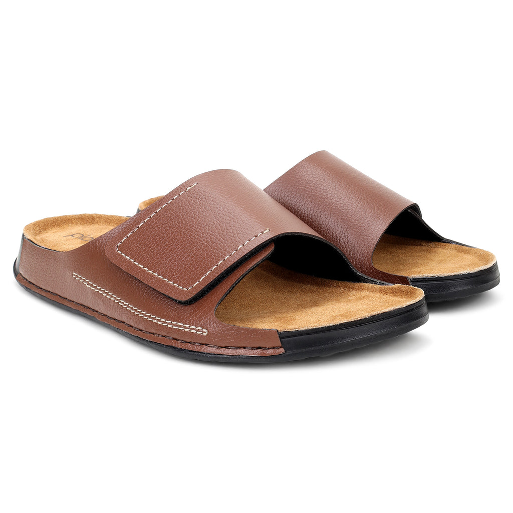 PLAE - Cove Men Casual Slider – Brown