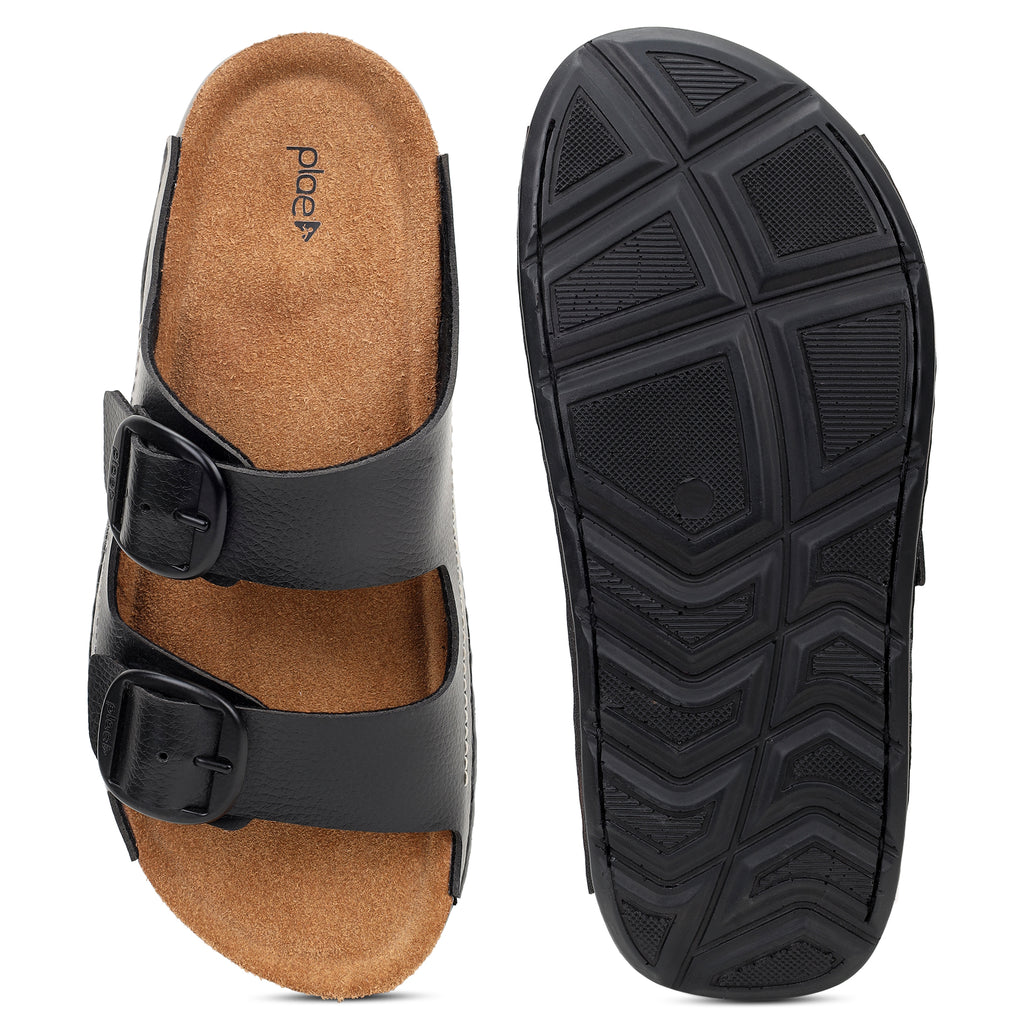 PLAE - Bliss Women Casual Slipper – Black