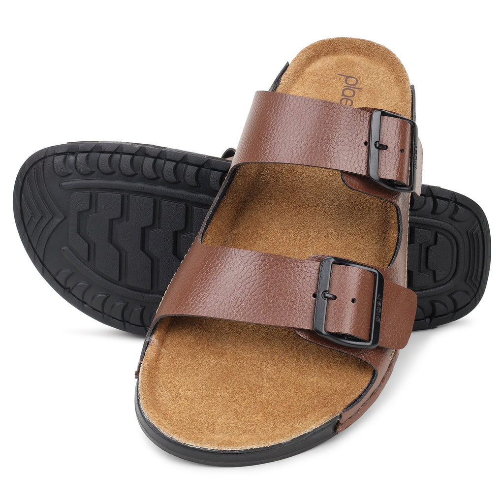 PLAE - Chill Men Casual Slipper – Brown