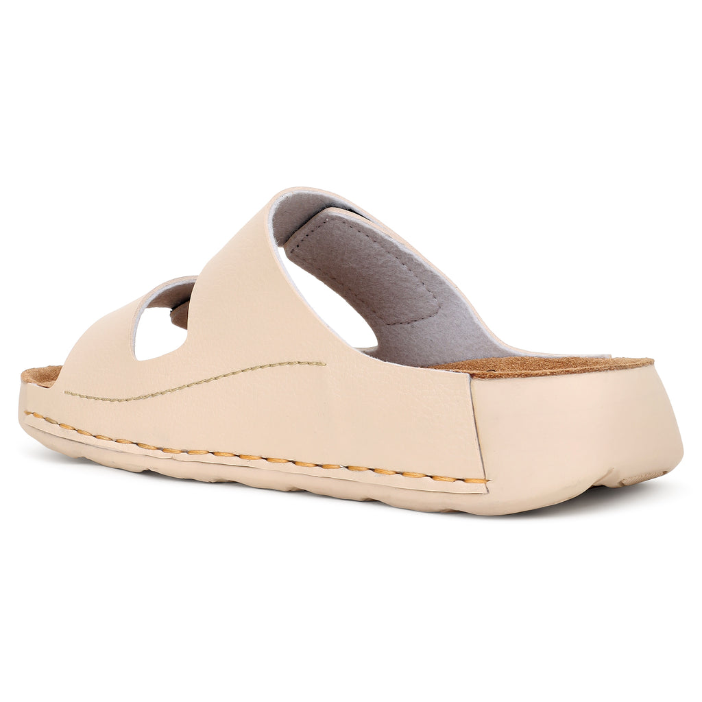 PLAE - Loaf Women Casual Slipper – Beige