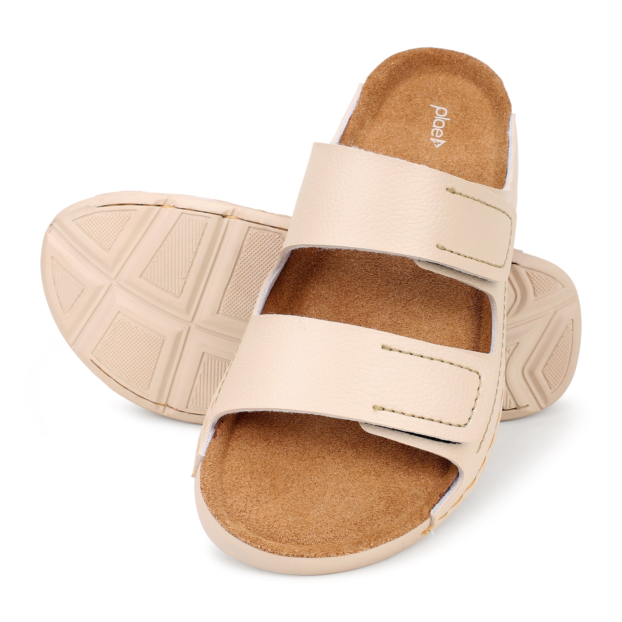 PLAE - Loaf Women Casual Slipper – Beige