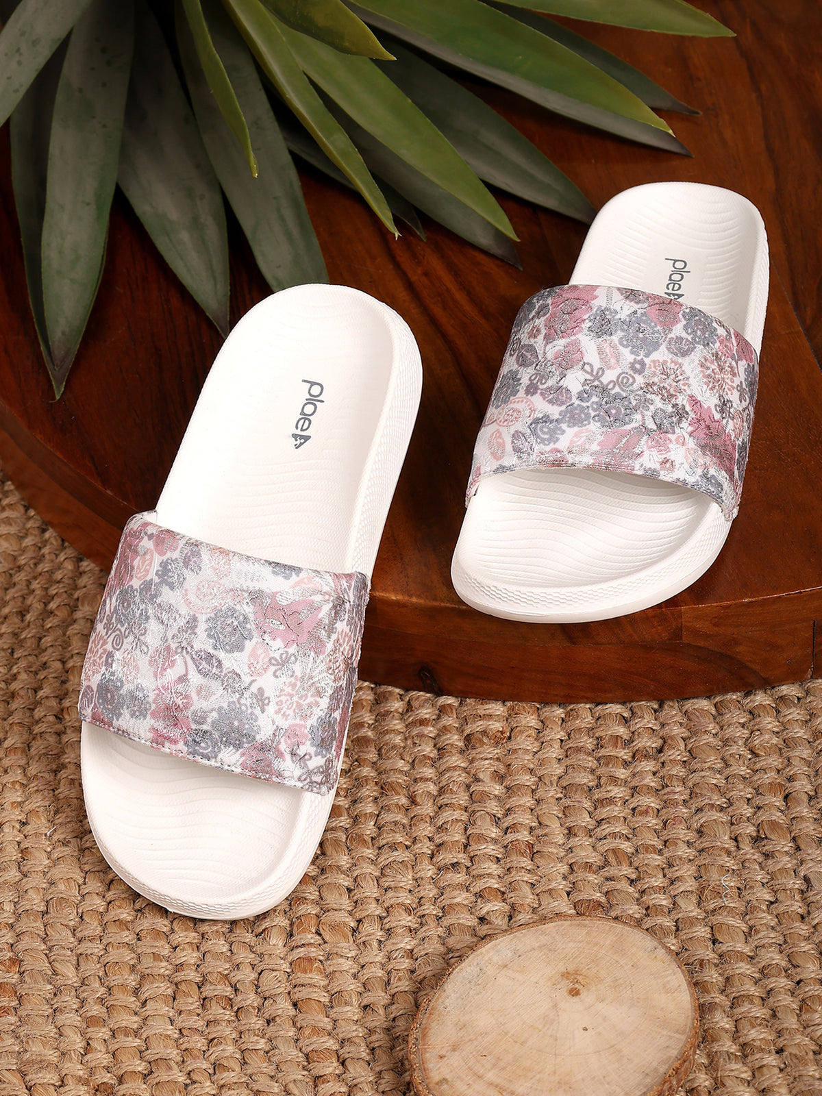 PLAE - Velora Women Casual Slider – White