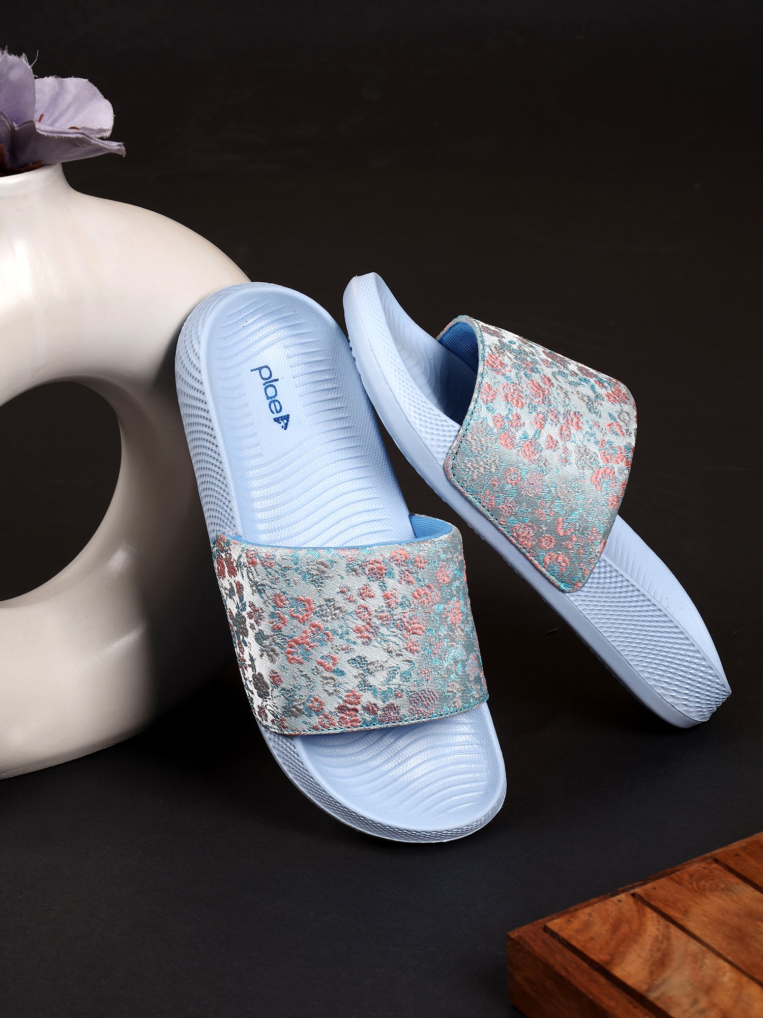 PLAE - Nura Women Casual Slider – Sky