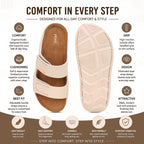 PLAE - Loaf Women Casual Slipper – Beige