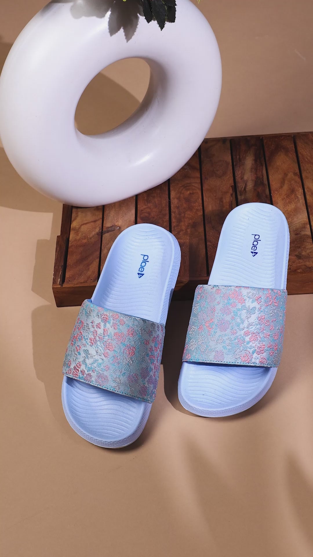 PLAE - Nura Women Casual Slider – Sky