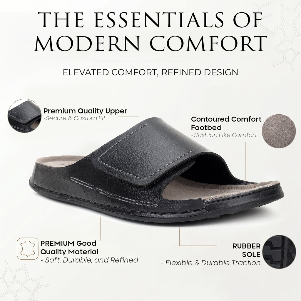 PLAE - Cove Men Casual Slider – Black