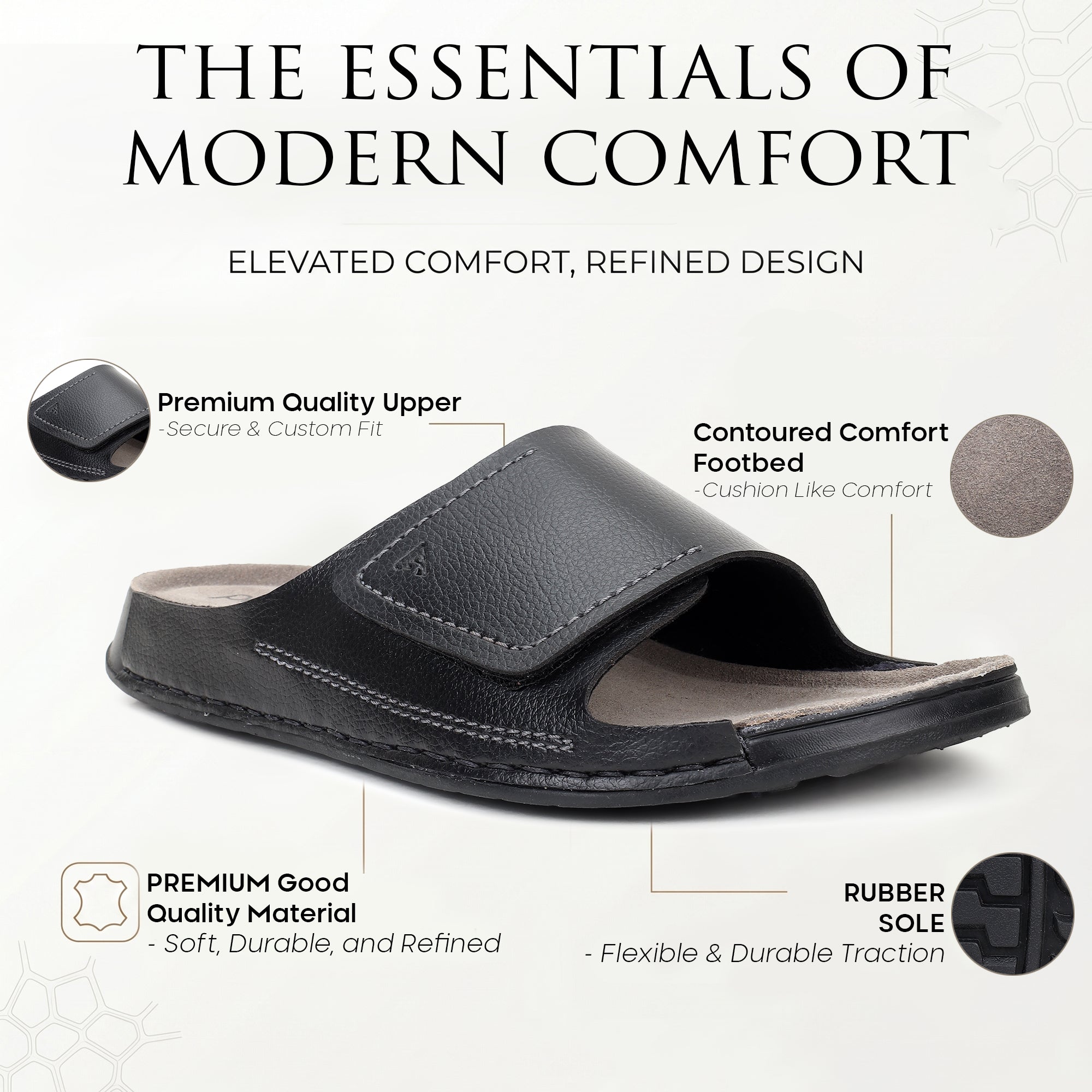 PLAE - Cove Men Casual Slider – Black