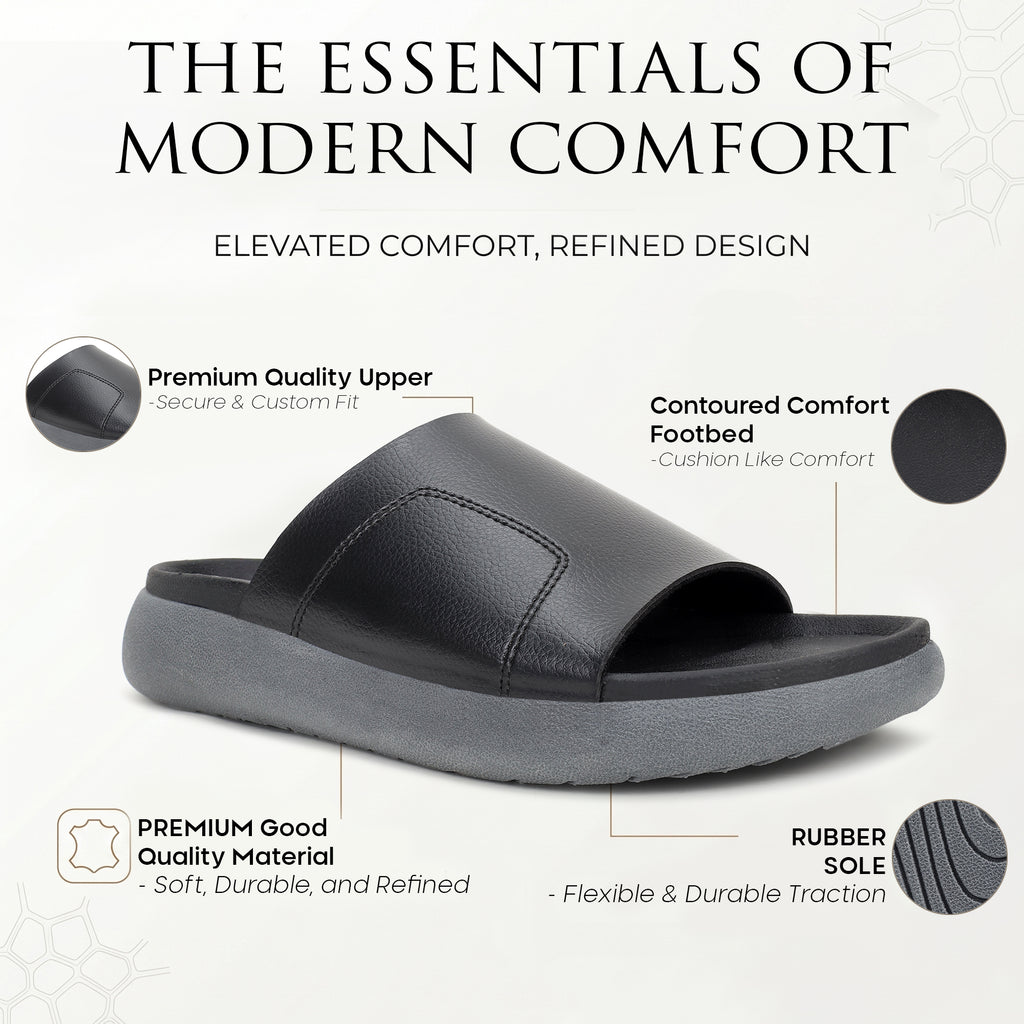 PLAE - Cloud Men Casual Slider – Black